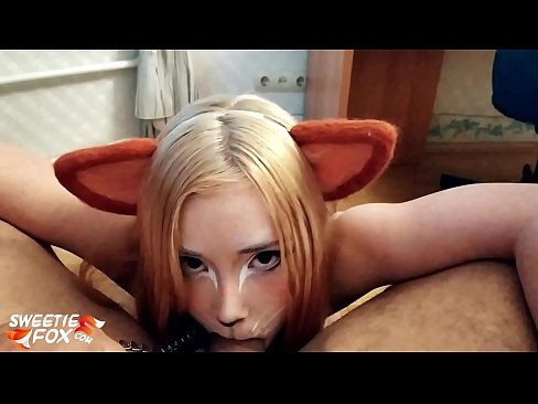 ❤️ Kitsune pogoltne kurac in spermo v usta Šukanje pri nas ❌